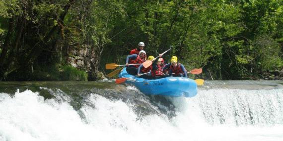 Rafting en Asturias