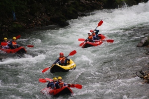 canoaraft en Asturias