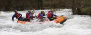 rafting con guias