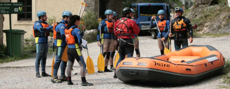 Rafting en Asturias con jaire aventura